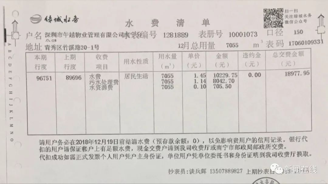 关于20万水费要业主平摊的探讨