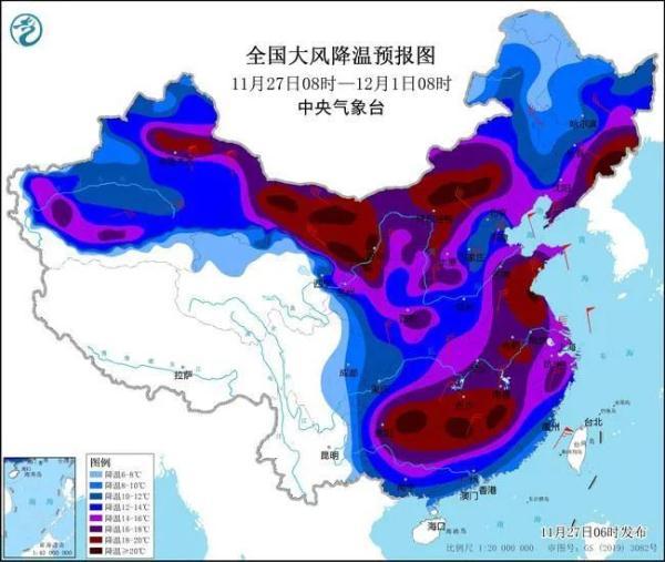 未来三天陕西省降温吹风天气解析